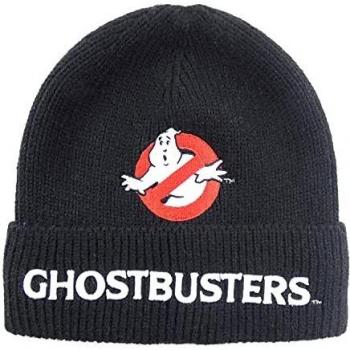 Gorro Unisex Negro Logo Cazafantasmas S.O.S Fantasmas Talla Única