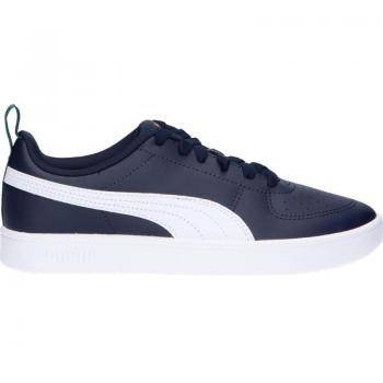 Zapatillas Puma Rickie Jr 384311 07 azul marino - zapatilla casual para mujer y niños