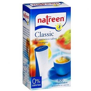 Natreen - Edulcorante comprimidos, 400 comprimidos - [pack de 4]