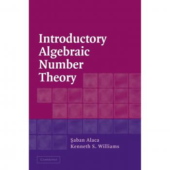 Teoría de Números Algebraicos Introductoria - Tapa Dura por Alaca y Saban