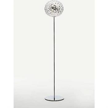 Lámpara de pie LED Kartell Planet 160 cm cristal transparente