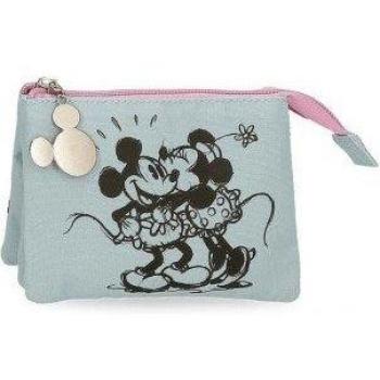 Monedero Mickey Mouse Kisses tres compartimentos