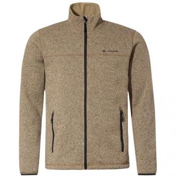 Vaude Men's Rienza III Full Zip Fleece Jacket - Brown