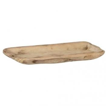 Bandeja Natural de Madera 55 x 23 x 5 cm - BigBuy Home - Organización | Estilo Natural | Facilita la Vida