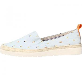 Alpargatas Mujer Toni Pons Bruna Ve Azul, características: diseño cómodo, suela de yute, parte superior de lona, estilo casual y versátil