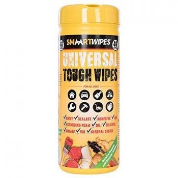 Smaart 354794 Toallitas resistentes para limpieza general, Blanco, Set de 40 Piezas