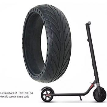 Neumático Inflable Sólido de Panal de 8 Pulgadas para Patinete Eléctrico Xiaomi Ninebot Es1 Es2