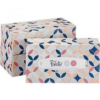 Marca Amazon - Presto! Pañuelos de 3 capas - 12 cajas