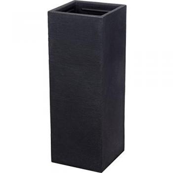 Jardinera Kubus XXL 30x30 cm Antracita Altura 80 cm