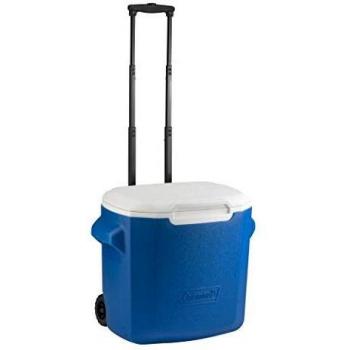 Coleman 28 QT Performance Wheeled Cooler - Nevera con Ruedas, Capacidad de 26 litros, Nevera Portatil y Rigida, Porta Alimentos