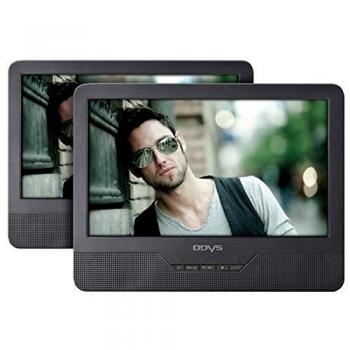 Odys Seal - Reproductor de DVD portátil con 2 pantallas
