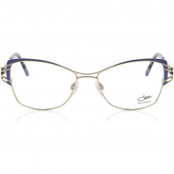 Cazal 1271 001 Armazones para Hombre Azules con lentes recetados de 55 mm