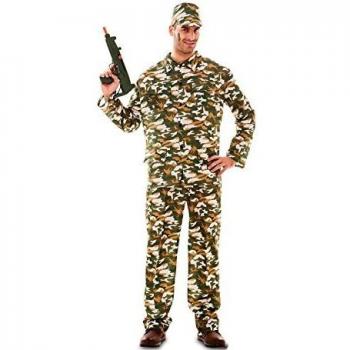 DISFRAZ MILITAR HOMBRE ADULTO