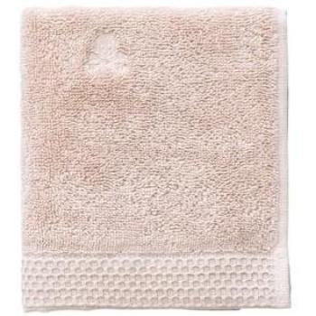 Toalla de Invitados NIDUS 100% Algodón 30x50cm 550GSM Bordado Crema Scalpers Home