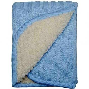 Manta de Punto Kikkaboo Sherpa Tricot