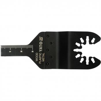 Hoja de sierra BIM para herramienta multifunción YATO, 10mm, corte sumergido y oscilante