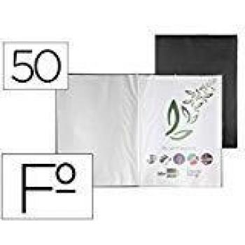 Liderpapel EC44 - Carpeta escaparate, color negro
