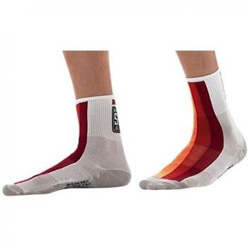 Santini 365 - Calcetines, color rot/weiß/grau, talla X-Large