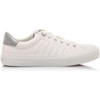 Mustang Bigger-X Zapatillas Deportivas para Mujer, Color Blanco, con Cierre de Cordones y Puntera Redonda