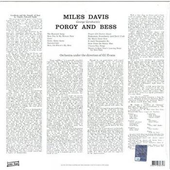 Porgy & Bess Lp [Vinilo] - Miles Davis