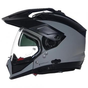 Casco Moto Crossover Nolan N70-2 X 06 Classico Gris Mate Talla L