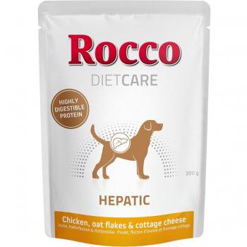 Rocco Diet Care Hepatic, pollo con avena y requesón en bolsitas