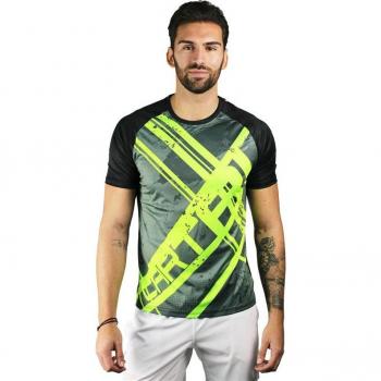 Camiseta de Manga Corta Hombre Cartri Luxer Amarillo Negro