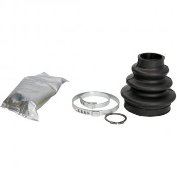 Kit de fuelles para eje de transmisión SPIDAN 36418, incluye dos fuelles, abrazaderas y grasa, diseñado para vehículos específicos, material resistente a la abrasión y al calor