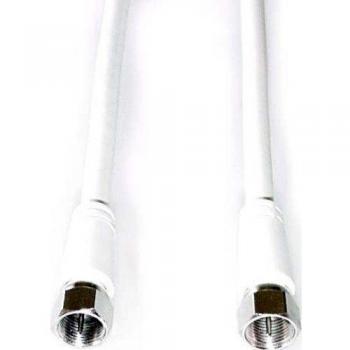 Cable Coaxial E+P FA 75 de 7.5m con Conectores F (85 dB, Cable Antena)