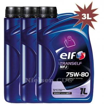 Elfo tranself nfj 75 W-80 Gear Aceite tot-158484 – 3 – 3 x 1 L = 3L