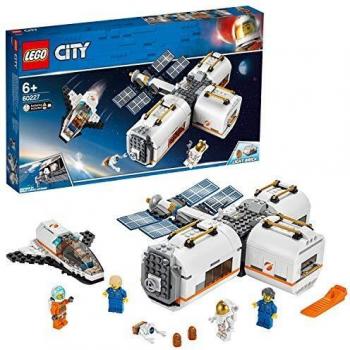 LEGO - City Space Port Estación Espacial Lunar Nuevo juguete de construcción inspirado en la NASA con Nave y Astronautas
