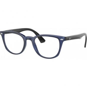 Ray-Ban Kids RY1601 Eyeglasses Blue 3865 Square Frame Size 46 with Blue Light Block