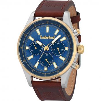 Reloj Timberland Demarest TDWGF2100403 para hombre, resistente al agua, con correa de acero inoxidable, esfera analógica, diseño clásico y elegante