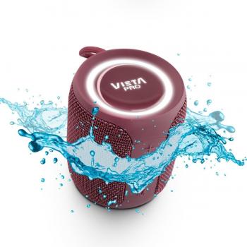 Vieta Pro Easy 2 Altavoz con Bluetooth 5.0, True Wireless, Micrófono Integrado, Radio FM, Reproductor USB, Resistencia al Agua IPX7, Asistente Virtual y 12 Hor