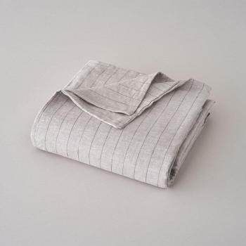 Funda Nórdica de Lino Mill Gris Bassols