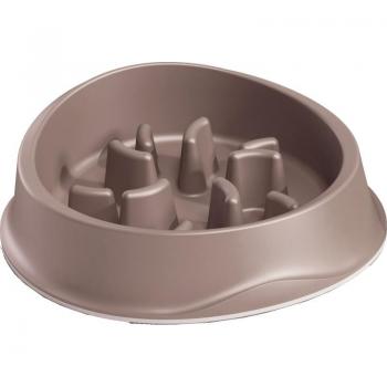 Comedero Slow Food de 1 Litro con diseño antivoracidad y capacidad para perros y gatos - 20x25 cm