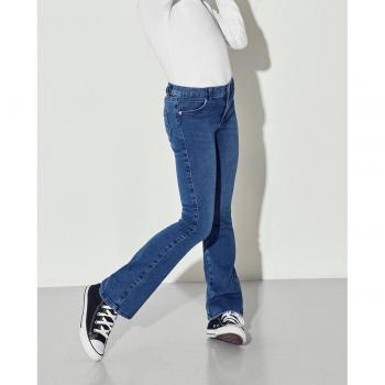 Only Kids Royal Blue Flared Jeans for Girls