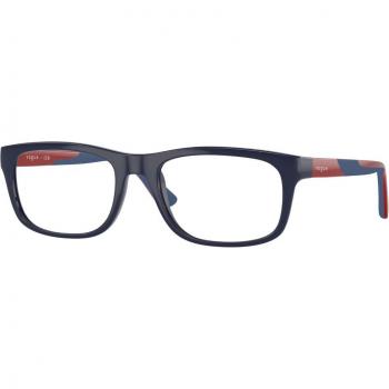 Vogue Eyewear VY2021 Kids 3105 Bambino Squadrata Blu - Kids' Eyeglasses, Blue Color, Size 50, Frame Only, Blue Light Block Available