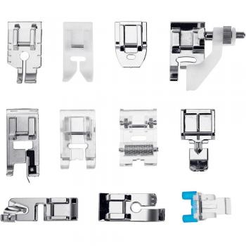 Faburo 11 Piezas Prensatelas Accesorios para Máquina de coser