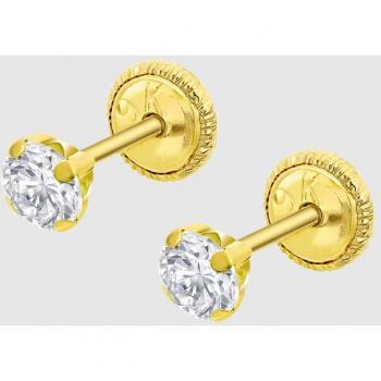 Pendientes de niña LG00083/4 Basics de oro 9K.