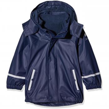 Sterntaler Chubasquero con forro para niños, Multifunción 3en1, Edad: 12-18 Meses, Talla: 86, Azul