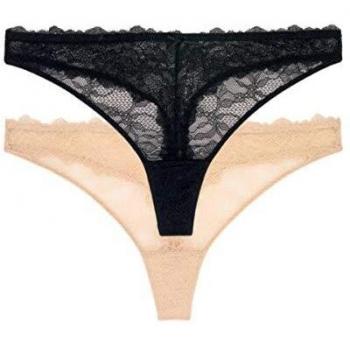 Dorina Layla-2pp String Tanga, Negro