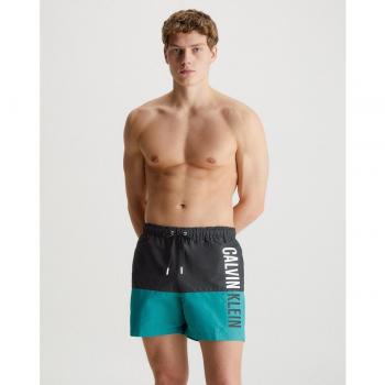 Calvin Klein Men's Solid Mid-Length Swim Trunks