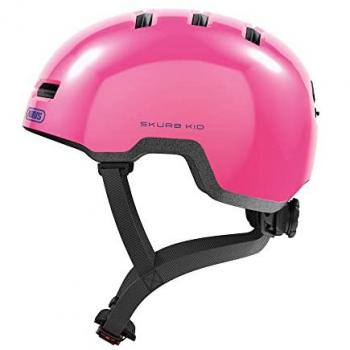 Abus Skurb Kid Shiny Pink Bicycle Helmet Size M for Kids