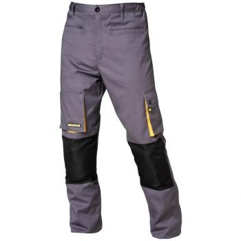 Wolfpack 15017090 - Pantalon de trabajo Gris/Negro, Talla 42/44 M