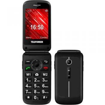 Telefunken S430 Senior Phone Móvil Libre Negro 2.8