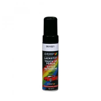 MOTIP Rotulador de retoque para coche negro metalizado para SEAT: Ibiza, Leon, Altea, Toledo, Cordoba, Exeo, Alhambra, Marbella, Arosa, Inca, Mii (Ref: