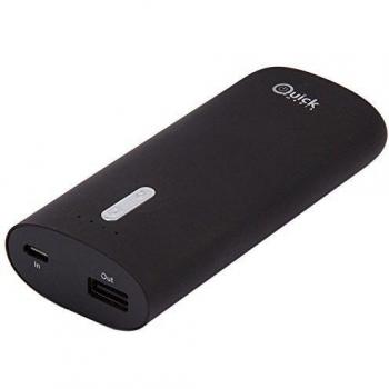 Quick Media PB50 - Batería Externa Pb50N Negro Para Dispositivos Portátiles