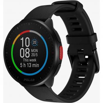 Polar Pacer Smartwatch GPS 1.2 MIP Display 45mm Case 240 x 240 Pixels Black S-L Size with Free Shipping and 30-Month Warranty