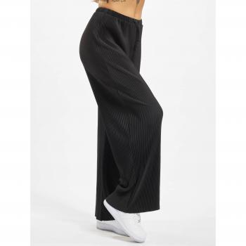 Urban Classics Women's Black Modal Wide Leg Trousers